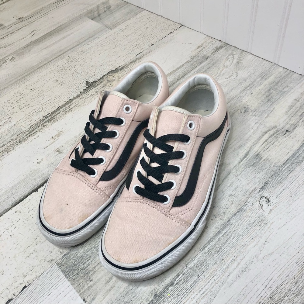 Vans White, and Black Men’s 5 Women’s 6.5